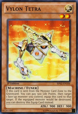 Vylon Tetra - BP02-EN106 - Common - 1st Edition - Damaged