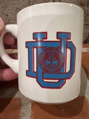 University Of Dayton Flyers Ohio Coffee Mug 1979 General Mills Red Lobster A-10