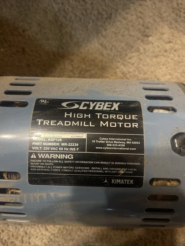 Двигатель привода переменного тока для беговых дорожек Cybex 220 В - Изображение 2 из 4