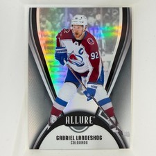 2025-26 Allure Black Rainbow #1 Gabriel Landeskog Colorado Avalanche