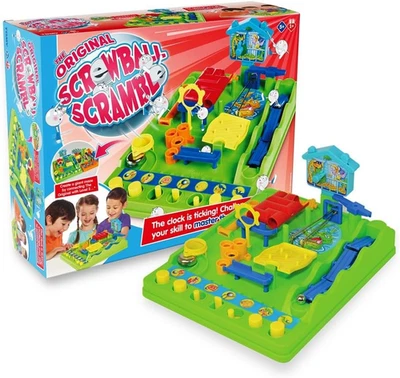 Screwball Scramble Classic Retro Childrens Preschool Action Board Game, Puzzle
