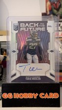 2023 Panini Donruss Elite Back to The Future Signatures Riq Woolen /149