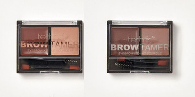 Technic Augenbrauen Set Set Brow Powder, Wachspalette abgewinkelter Pinsel, Groomer Kamm