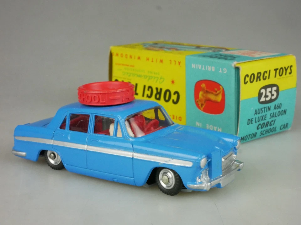 Corgi Toys 255 Austin A60 De Luxe Saloon Motor School Car + Box 132715 - Bild 4 von 4