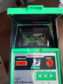 Original Nintendo Game & Watch Popeye (PG-92) Panorama Screen from 1983