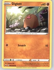 Diglett SWSH01: Sword Shield Base Set - 092/202 Pokemon NM