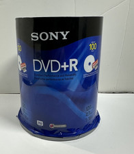 SONY Accucore 100 Pack DVD DVD R, 1X-16X, 4.7GB/Go - NEW UNSEALED