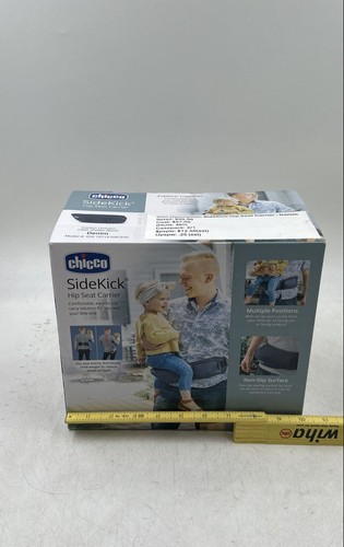 Chicco SideKick Gray Adjustable Comfortable Hip Seat Baby Carrier