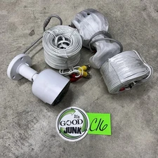 2 Wisenet SDC-89445BF 5MP Surveillance Digital Color Bullet Cameras Weatherproof