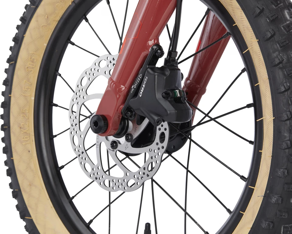 Supurb Kidsbike 16" MTB Kinderrad Fox red Rot Neu! - Bild 4 von 4