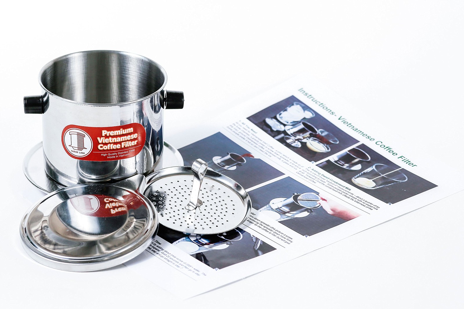 Filter. Small (6 Oz), Stainless Steel