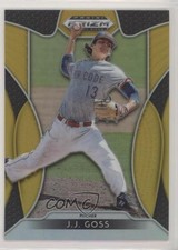 2019 Panini Prizm Draft Picks Gold Prizm 6/10 JJ Goss #41 ds4