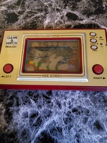 Nintendo Game & Watch Turtle Bridge & Octopus Partially Working As-Is 