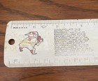 Vintage 1970 Detroit Tigers Ruler Schedule - Hileman Motors Michigan — photo 2