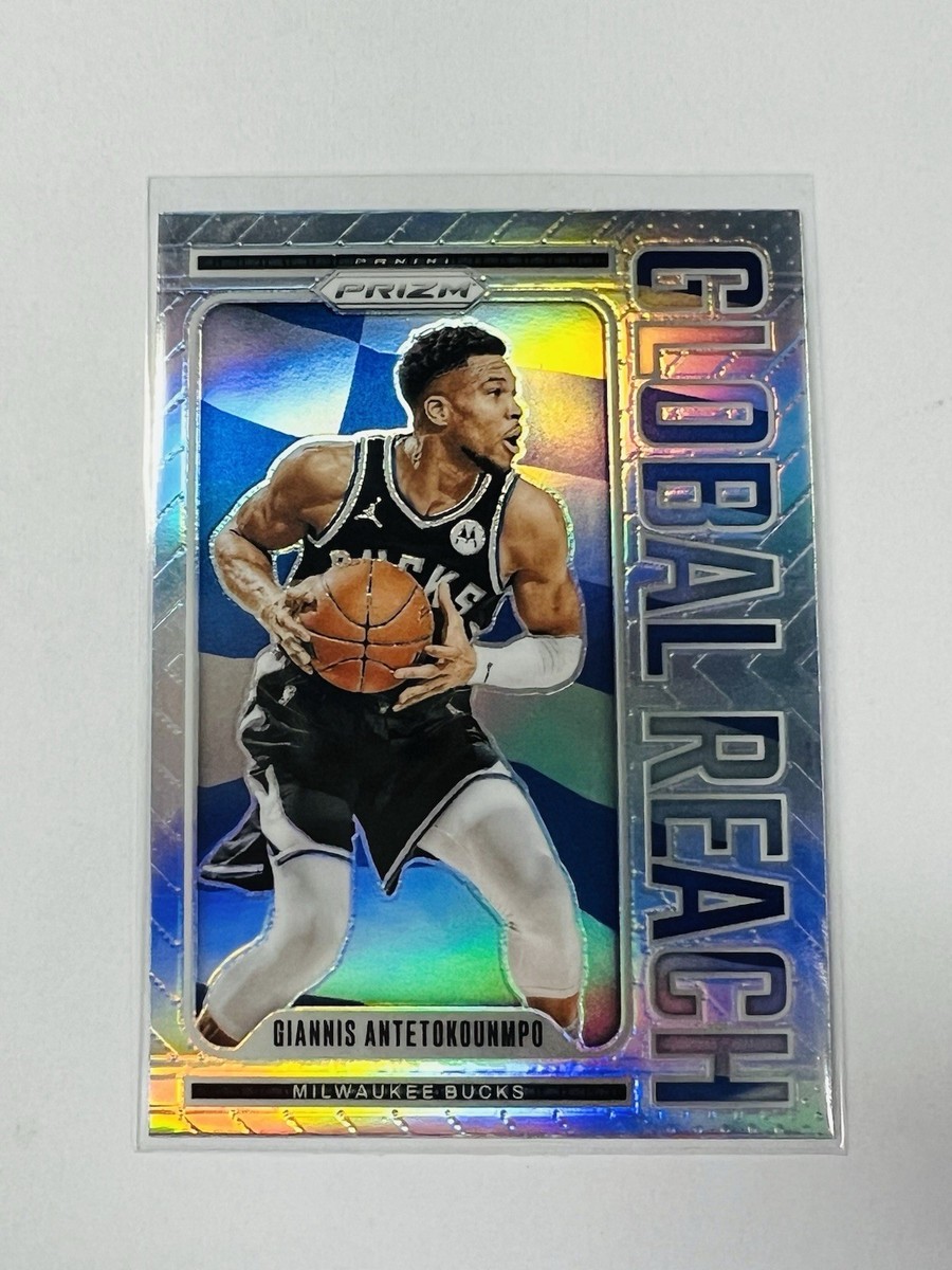 giannis antetokounmpo prizm silver① Giannis Antetokounmpo 2013-14 Panini Prizm Silver Prizms RC