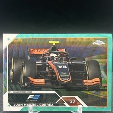 Juan Manuel Correa 143 057/150 2023 Chrome Topps F1 Card