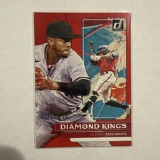 2022 Panini Donruss - Diamond Kings Ketel Marte #30 Red /2022