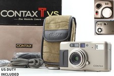 Near MINT in Box w/ Case Contax TVS Point Shoot 35mm Film Camera From JAPAN