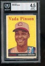1958 Topps #420 Vada Pinson BGS 4.5