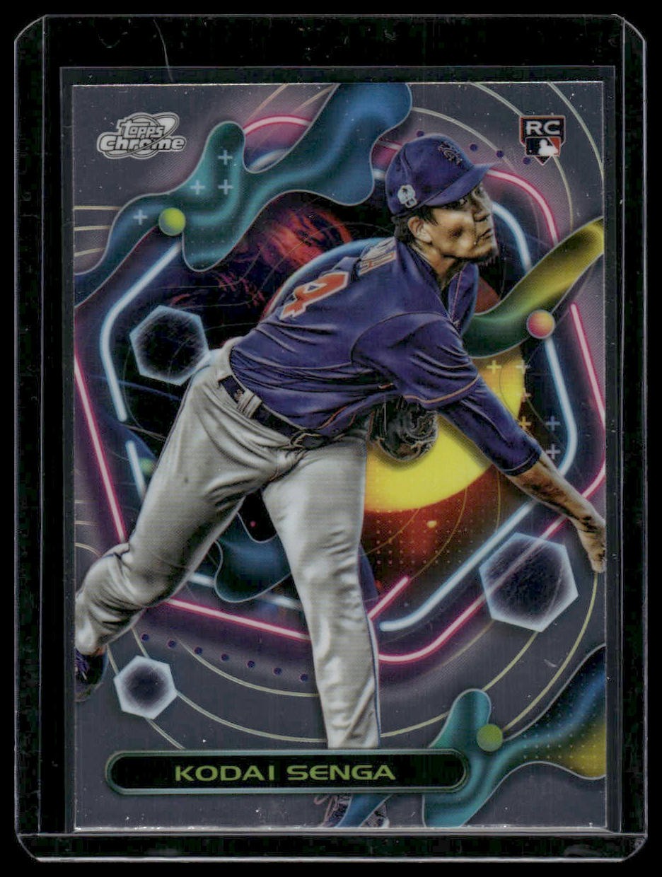 2023 Topps Chrome Cosmic #152 Kodai Senga Nucleus Refractor