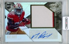 2015 Panini Certified Mike Davis Freshman Fabric /144 Football Card