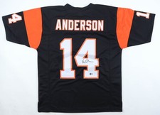 Ken Anderson Signed Cincinnati Bengals Jersey (Beckett) 1981 NFL MVP / Q.B.