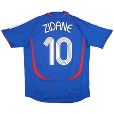 ZIDANE 10 Retro France Home Jersey World Cup 2006