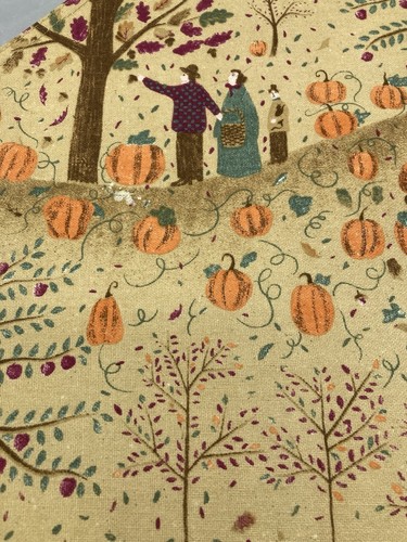 4 manteles individuales de tela de arte popular reversibles otoño campo casa de campo Amish núcleo granja - Imagen 5 de 5