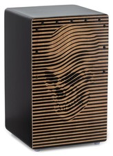 Cajon Batteria Tamburo Percussioni Legno d'arte Cranio Bass-Port Snare Corde