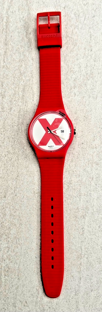 Swatch The Originals SUOR400 Xx-rated Red Watch for sale online | eBay
