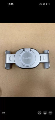 Insta360 Flow Pro Magnetic Phone Clip Silver Comes with Original Storage Bag