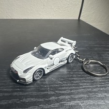Nissan GTR R35 LBWK Widebody JDM Keychain 1:64 Diecast Hot Wheels Matchbox Gift
