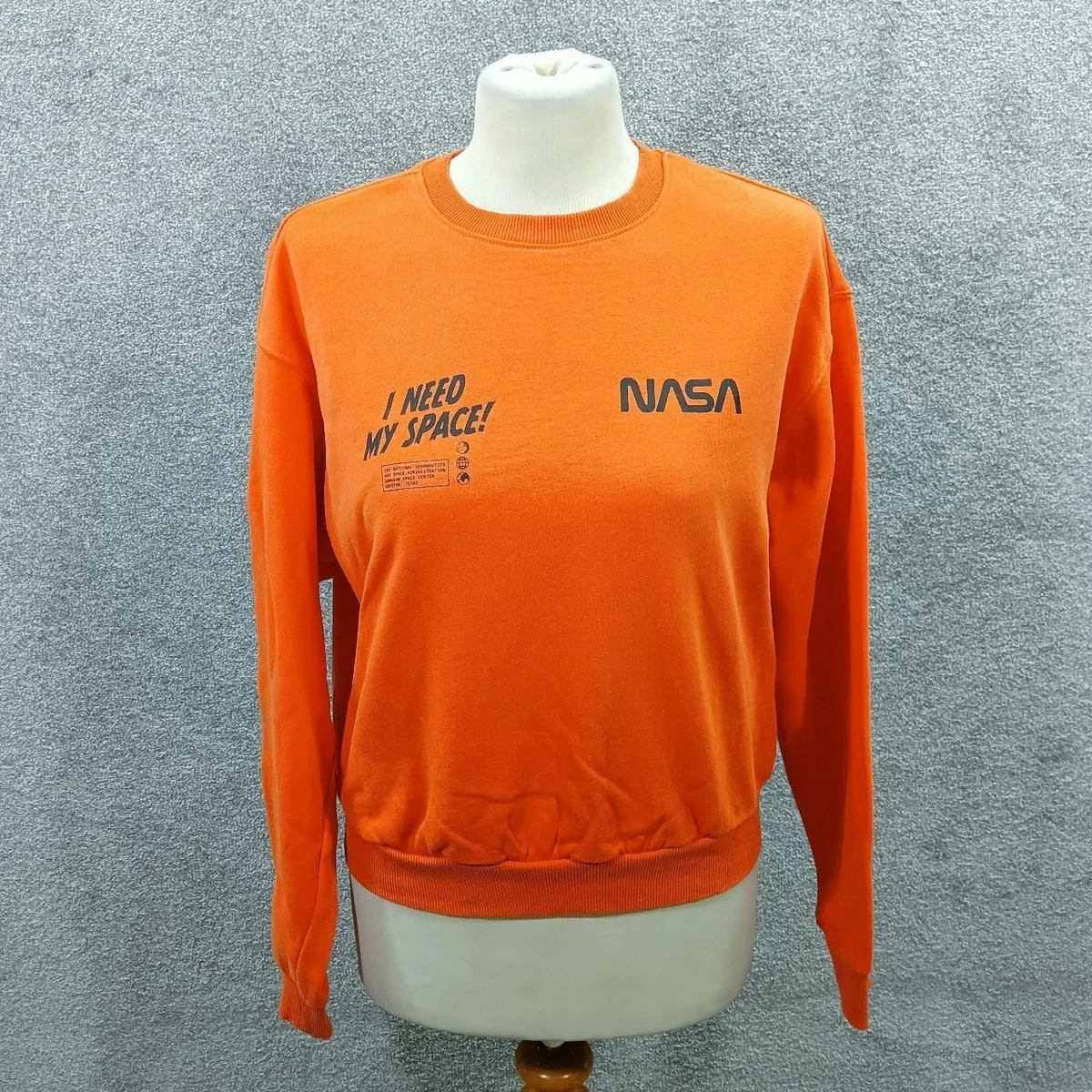 Nasa orange sweatshirt sale