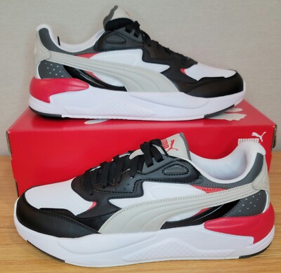 Puma X-Ray Speed Lace Mens Sneakers Shoes Casual Black/Red
