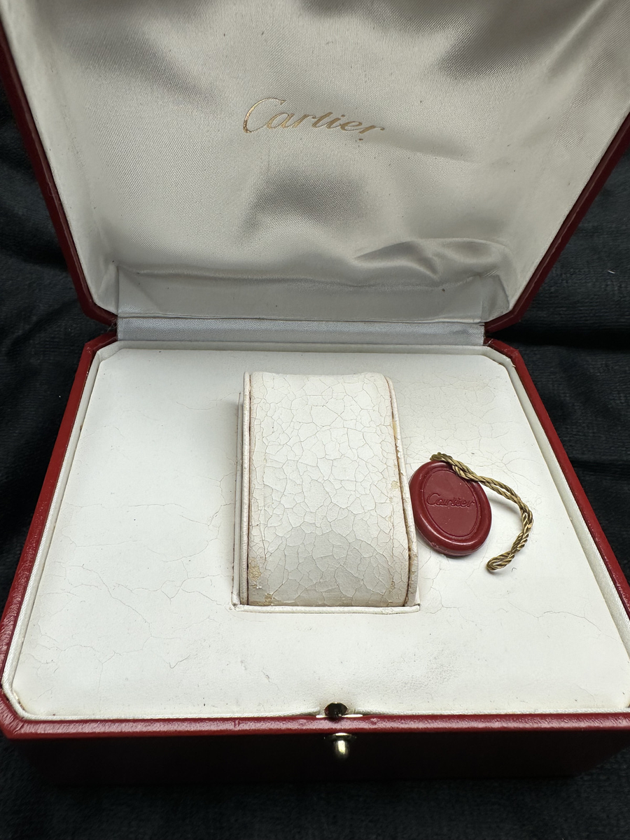 Cartier 時計ボックス DVD付き Cartier 時計ボックス DVD付き Vintage Cartier Watch Box With
