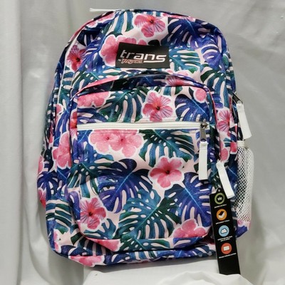 jansport flower backpack