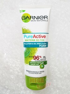 garnier matcha cleanser