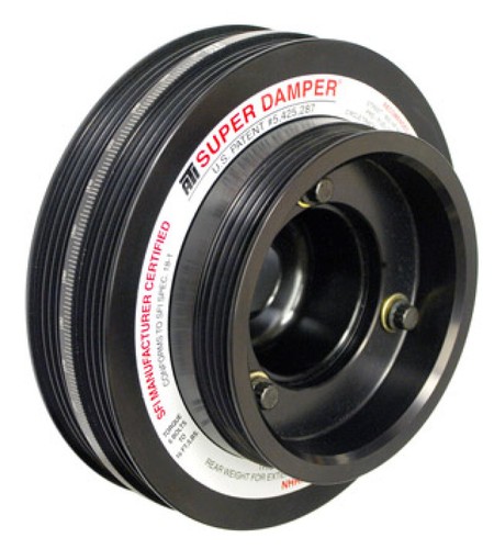 ATI Super Damper Crank Pulley Fits Nissan 240SX KA24DE KA24 - Picture 7 of 10