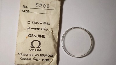 Omega CRYSTAL with WHITE RING 5200 