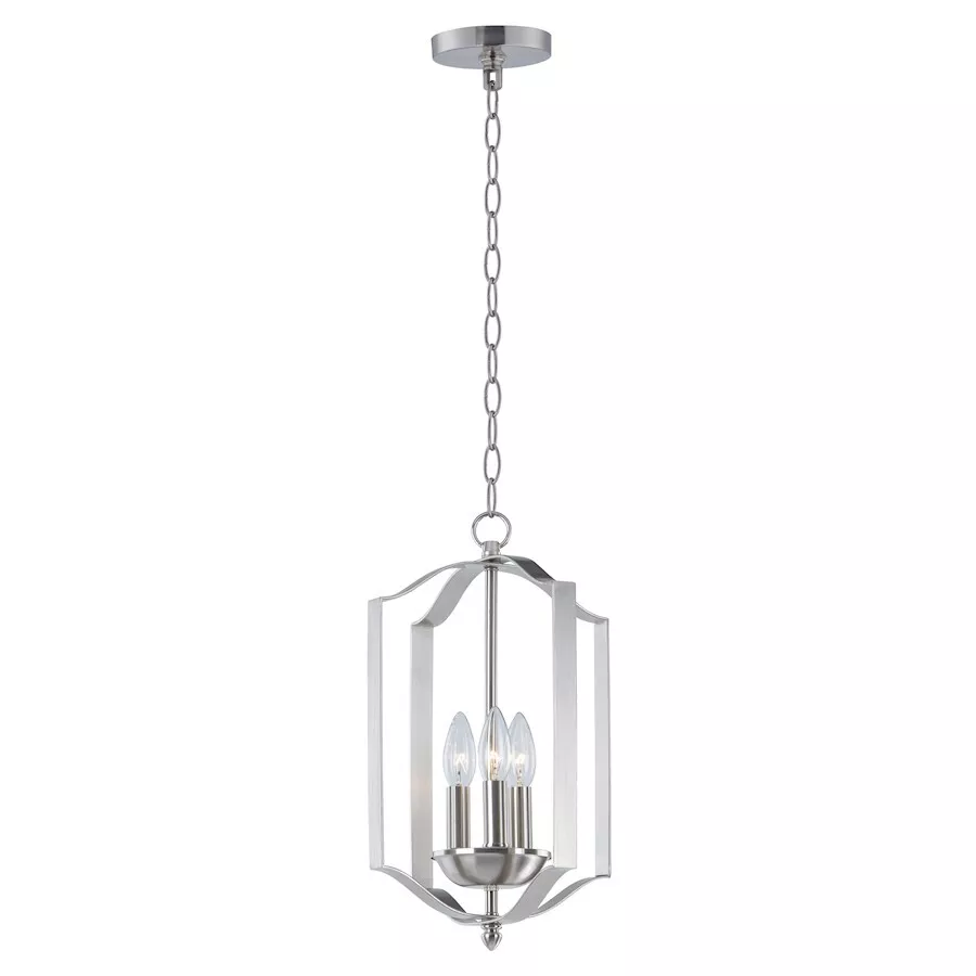 Maxim Lighting Provident 3 Light Chandelier in Satin Nickel 10035SN