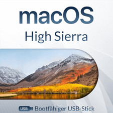 macOS 10.13 High Sierra Bootfähiger USB-Stick Neuinstallation Reparatur mac