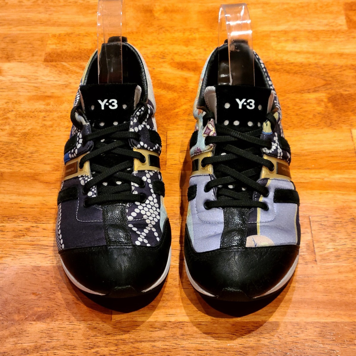 Y-3 Yohji Yamamoto x Adidas Floral Print Sneakers Women's Size 6