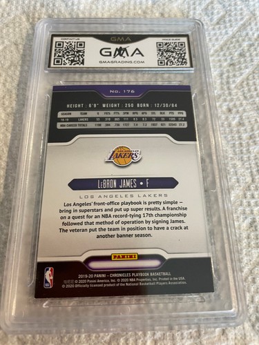 LEBRON JAMES LAKERS 2019 CRONACHE PLAYBOOK # 176 GRADO 9 L@@K - Foto 2 di 2