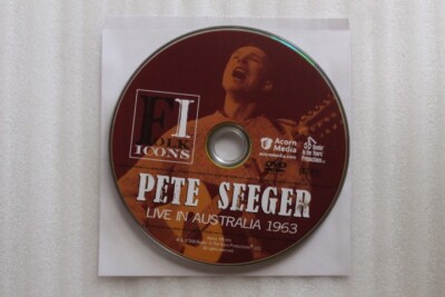 Pete Seeger DVD Disc Only Live in Austrailia