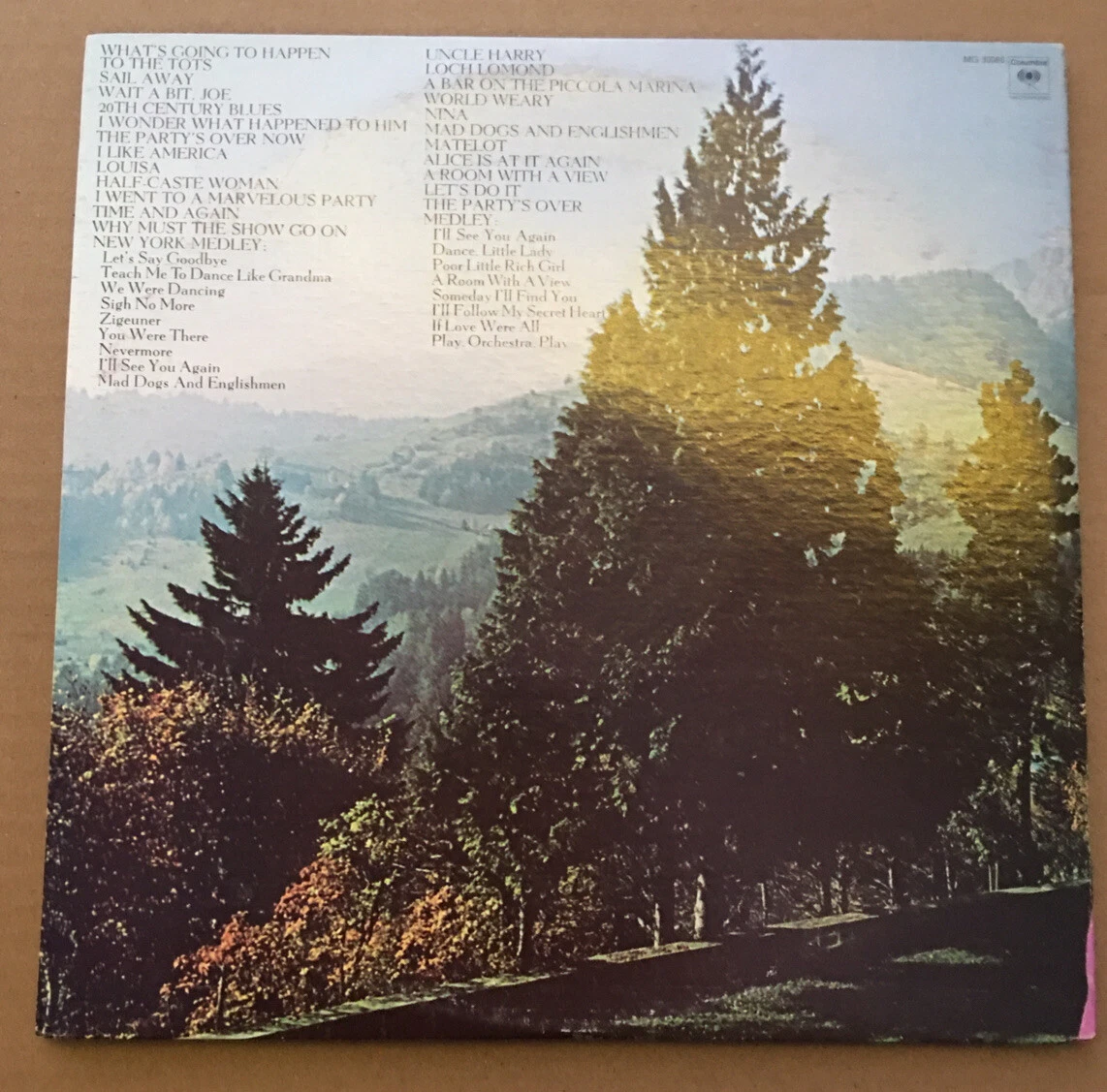 THE NOEL COWARD ALBUM - 1979 2 Disc LP (Columbia)