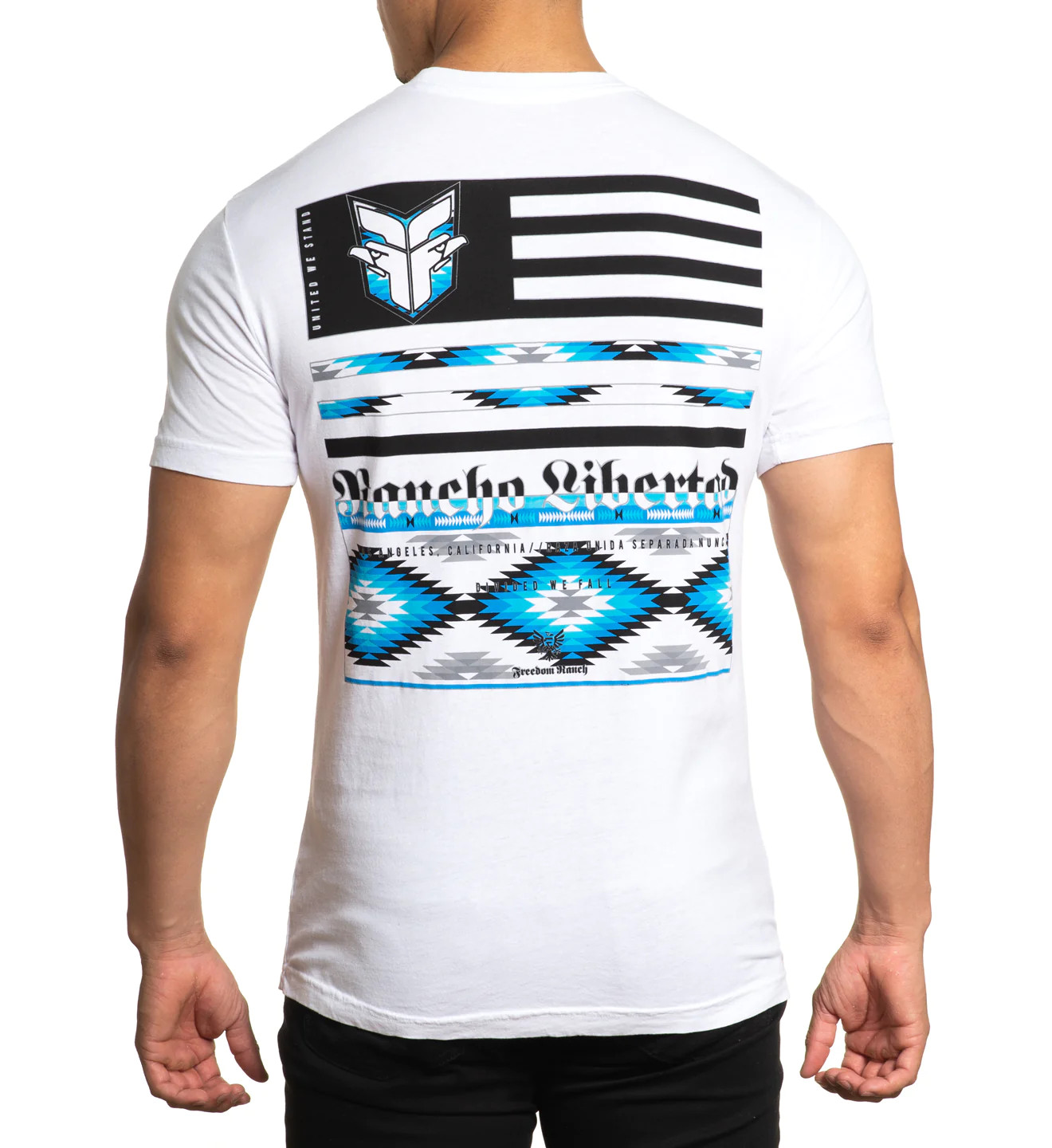 Мужская футболка Freedom Ranch с флагом Сша