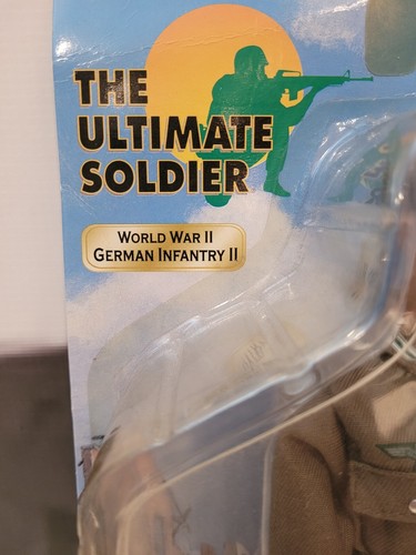 1999 The Ultimate Soldier World War II German Infantry Action Figure BRAND NEW - Bild 2 von 6