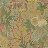Holden 13852 Gold Exotic Botanische Garten Tapete Tropical Laubwerk