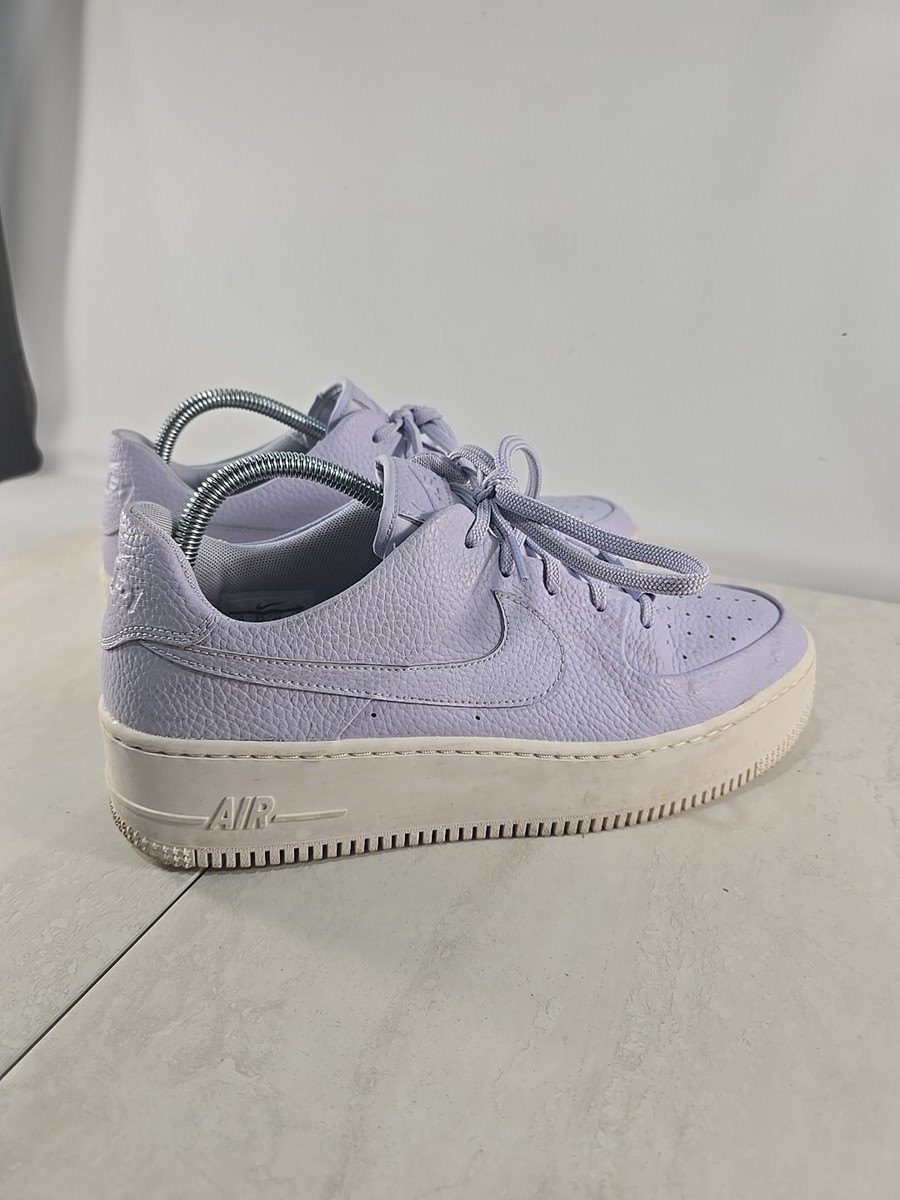 nike air force sage low purple