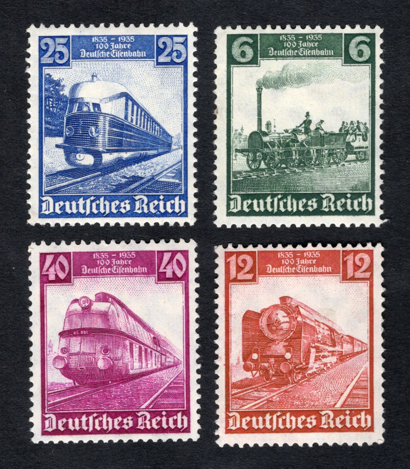 German Reich 1935 stamps Mi#580-83 START10%ONLY MNH CV=156$